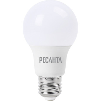 Лампа светодиодная РЕСАНТА LL-R-A60-7W-230-3K-E27