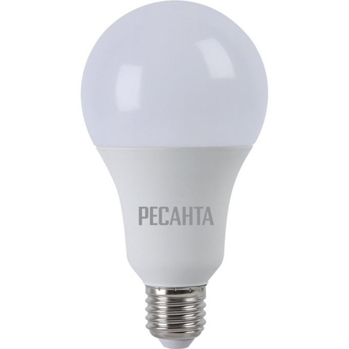 Лампа светодиодная РЕСАНТА LL-R-A80-20W-230-4K-E27 76/1/22